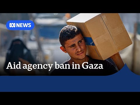 How will Israel's ban on certain aid organisations affect Gaza? | ABC NEWS