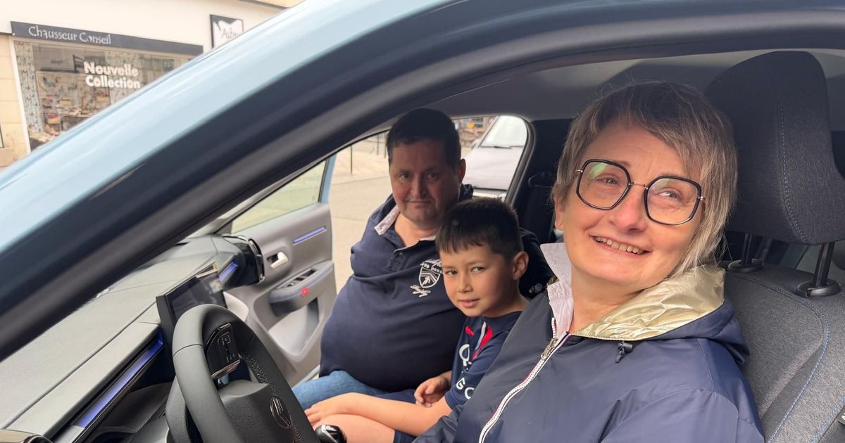 Je ne réalise pas : cette habitante de La Flèche remporte une voiture lors d'un jeu concours organisé par son boucher - ICI