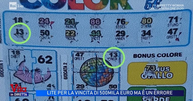 Italie : Une femme quitte son compagnon pour 500 000 €, mais le ticket de loterie était un leurre !