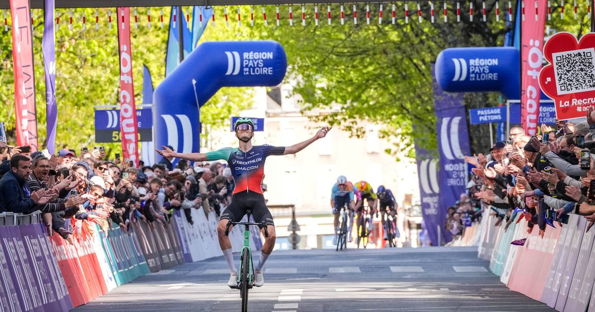 Région Pays de la Loire Tour : Antoine L'Hote grand vainqueur après sa victoire au Mans lors de l'ultime étape - ICI