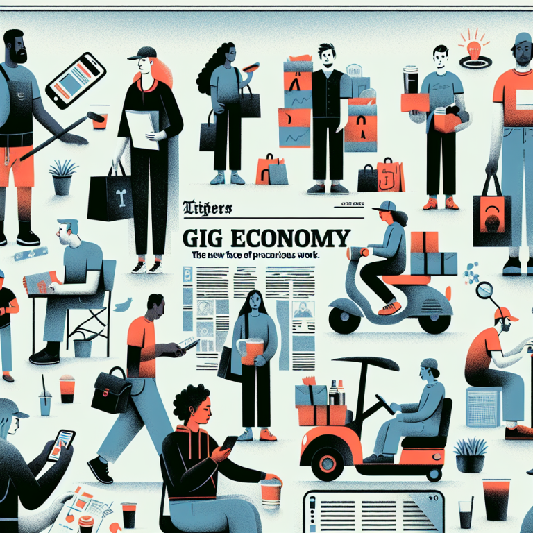 L’Économie de Gig : Le Nouveau Visage du Travail Précaire