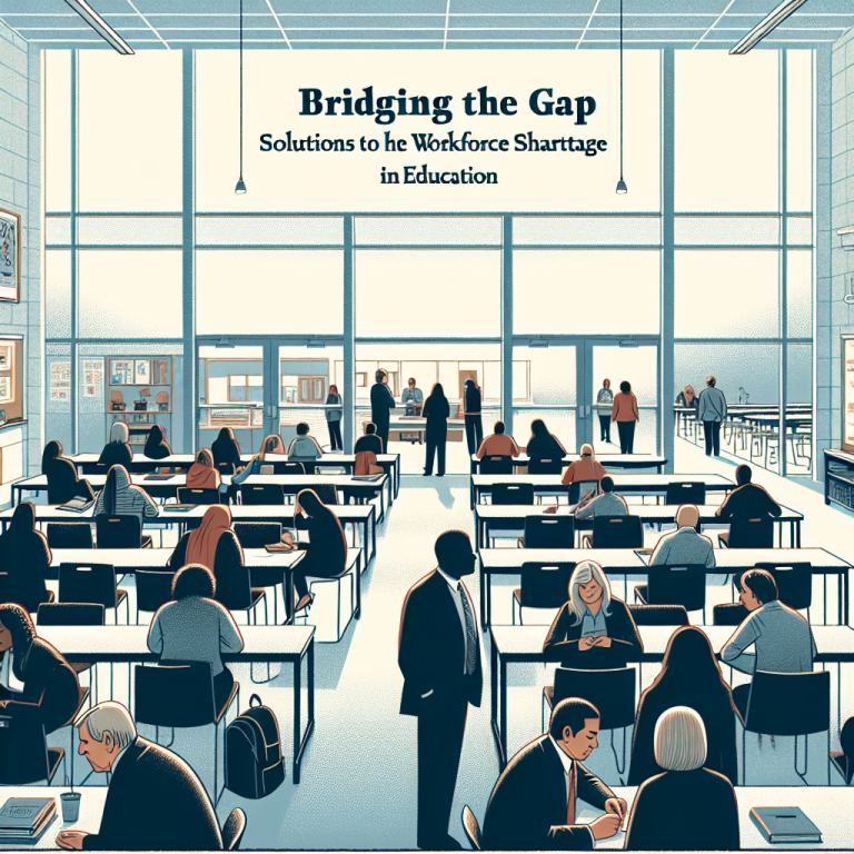 Bridging the Gap: Solutions to the Workforce Shortage in Education