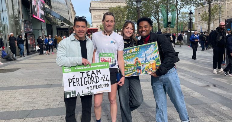 Marathon de Paris : Quand Morgane Gras court pour ICI, mais la réalité reste à la traîne