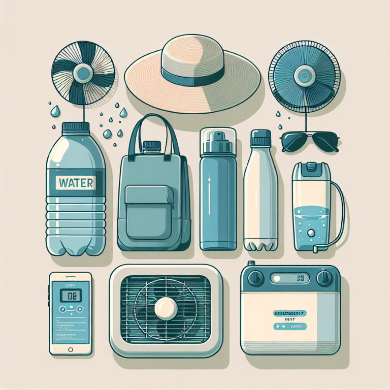 Canicule Preparedness: What to Have in Your Emergency Kit