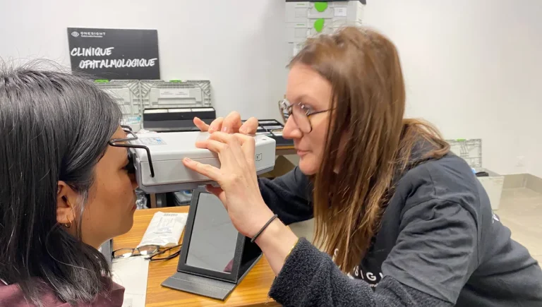 Des consultations ophtalmologiques gratuites pour les bénéficiaires des Restos du Cœur au Mans