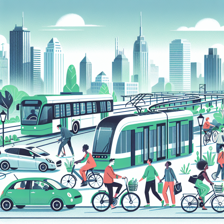 Climate-Friendly Commuting: Strategies for Enhancing Public Transport