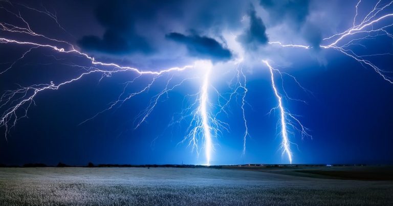Orages : augmentation du risque cette semaine en France en raison d&rsquo;une goutte froide