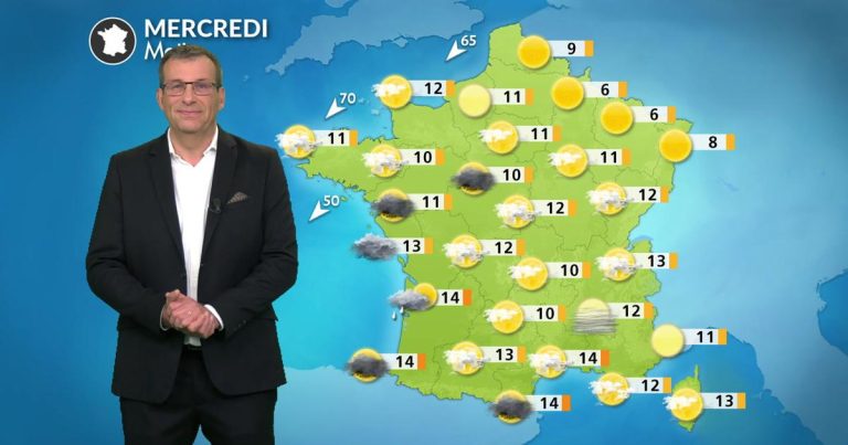 Météo : Goutte froide entraîne des orages sur plusieurs régions aujourd&rsquo;hui.