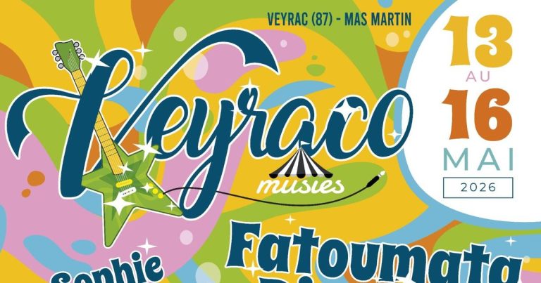 La 38e édition des Veyracomusies se déroulera à Limoges du 13 au 16 mai 2026.