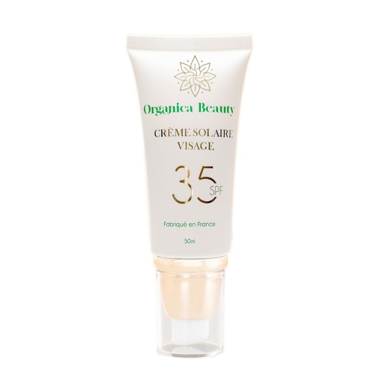 Alerte : La crème solaire visage SPF 35 d&rsquo;Organica Beauty trompe et met votre santé en danger !