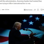 Guerre en Iran : Trump, l'inquiétude des conservateurs face aux crimes de guerre ? Absurdités locales en prime !