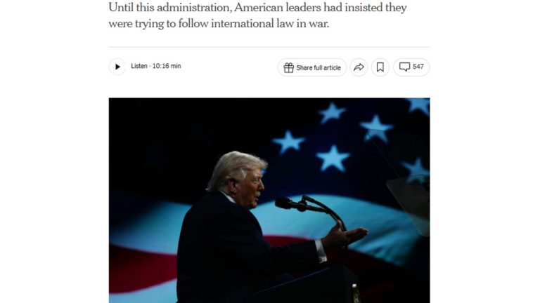 Guerre en Iran : Trump, l'inquiétude des conservateurs face aux crimes de guerre ? Absurdités locales en prime !