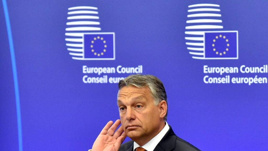 Viktor Orban : le roi des absurdités locales qui dépend de l'argent de l'UE pour sa Hongrie RN !