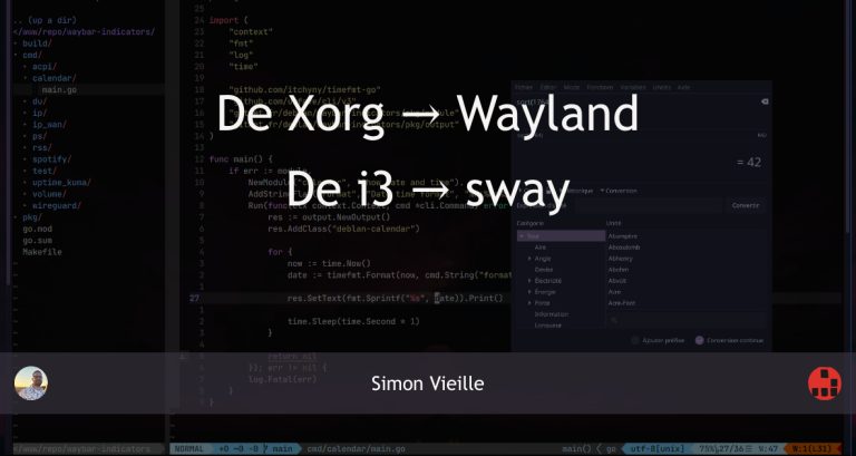 Xorg à Wayland : Pourquoi le passage d&rsquo;i3 à Sway change-t-il notre expérience utilisateur ?