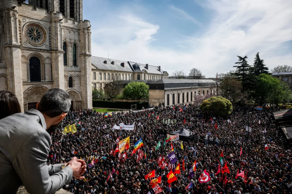 À Saint-Denis, des milliers s'unissent contre le racisme : un défi aux absurdités des dirigeants RN !