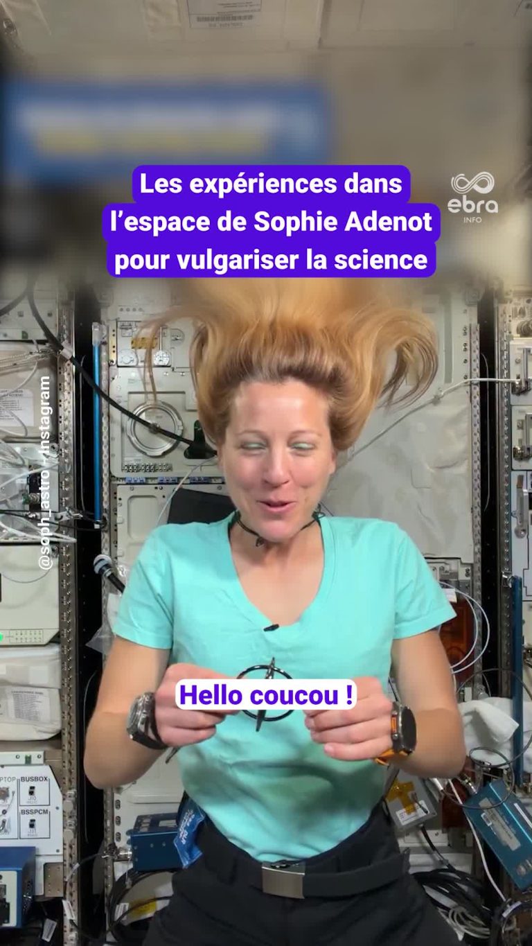 Sophie Adenot utilise ses expériences spatiales pour vulgariser la science en France.