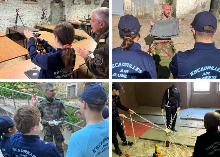 Aéronautique : 90 jeunes participent à des animations au fort de Montmorency