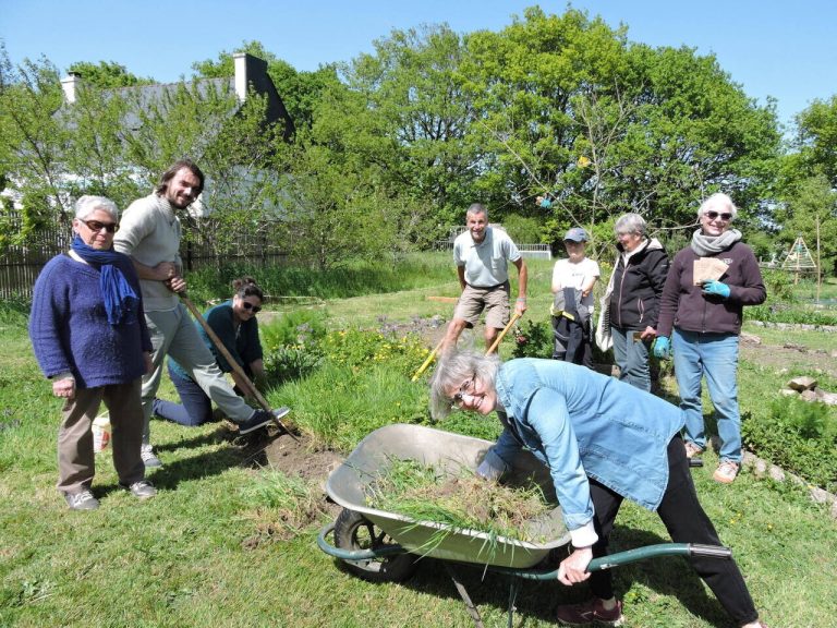 Grand-Champ : Un jardin collectif en pleine transformation