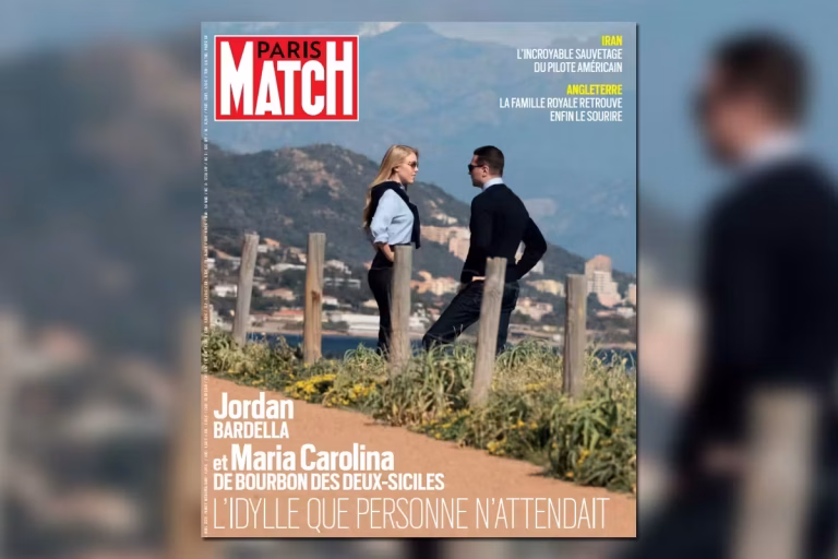 Jordan Bardella et Maria Carolina : le 'conte de fées' de Paris Match, un mensonge pour les naïfs des villes RN !