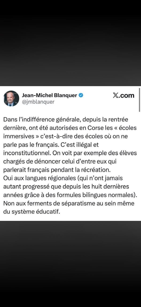 La langue corse : un trésor menacé par l&rsquo;arrogance jacobine