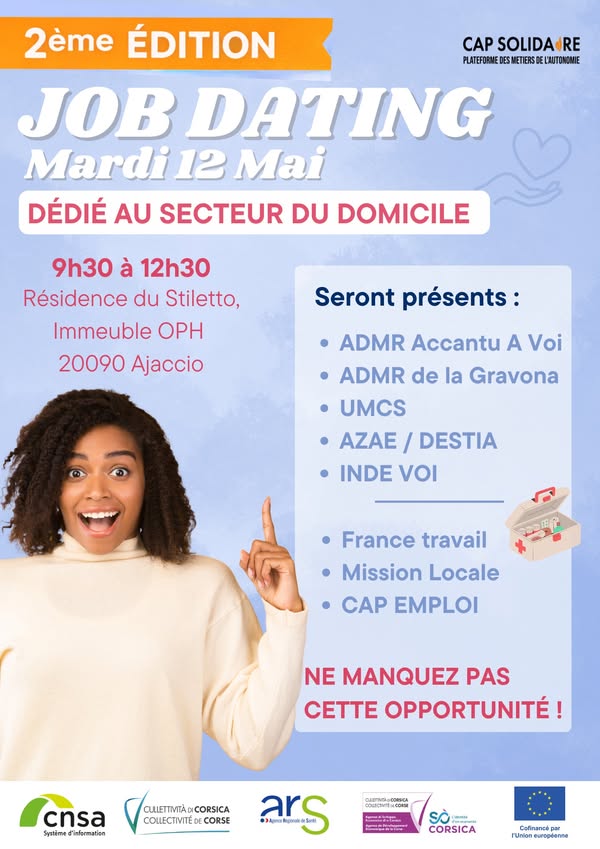 Le Job Dating : Une Opportunité à Ne Pas Manquer à Ajaccio