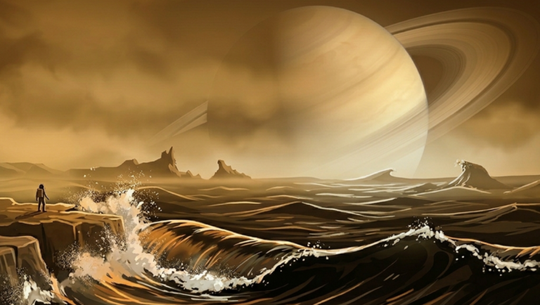 Des vagues de méthane sur Titan : la science qui dérange