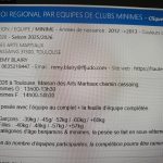 Tournoi par Équipes Minimes