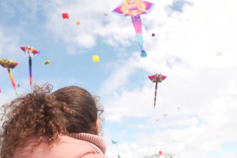 Berck-sur-Mer : Les Rencontres Internationales de Cerfs-Volants attirent des milliers d&rsquo;enfants.