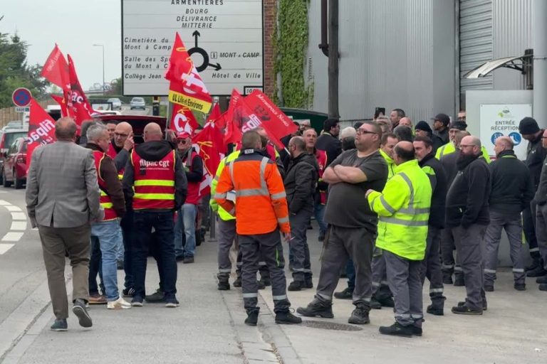 Mobilisation des salariés de VPK Lomme : Un avenir incertain