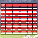 Planning des matchs des Diables Rouges à Saint-Denis : dates et adversaires confirmés.