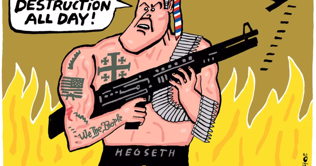 Quand Pete Hegseth, guerrier 'au nom de Jésus', défend l'absurde des dirigeants RN : une farce locale !