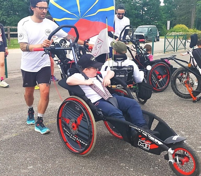 Dans l’Eure, la Team C.E.D au départ des Foulées vernoliennes