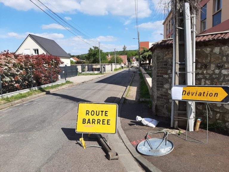 Louviers : Travaux Importants Rue du Docteur Blanchet
