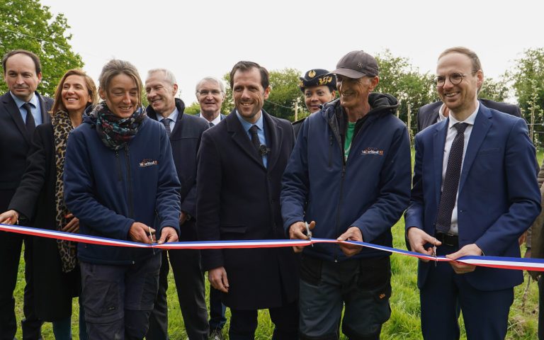 Projet d'insertion par l'emploi, la ferme urbaine de Laval Aggloméraion en production