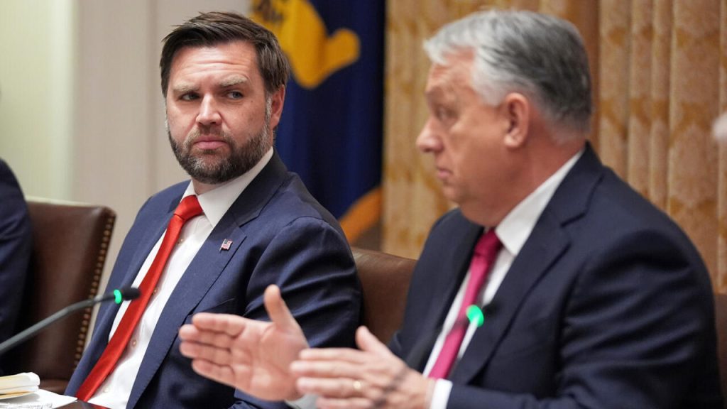 Visite d'un vice-président américain à Budapest : soutien à Orban, symbole des dérives des régimes extrêmes !