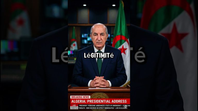 Algérie en crise : Tebboune, roi des absurdités, face à un peuple muet et des dirigeants en déroute !