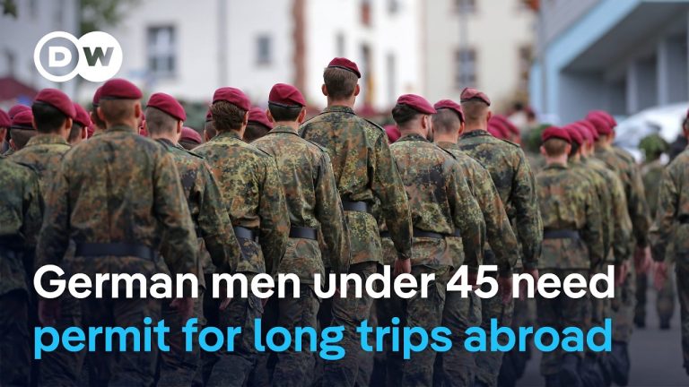 Allemagne : les hommes de moins de 45 ans doivent demander un permis pour voyager plus de 3 mois ! Absurdité conservatrice en marche !