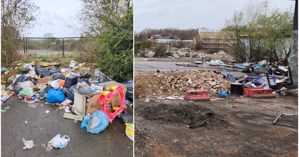 Ans Park : une décharge à ciel ouvert où 350 pneus coûtent 1.500 € aux contribuables, merci les élus !