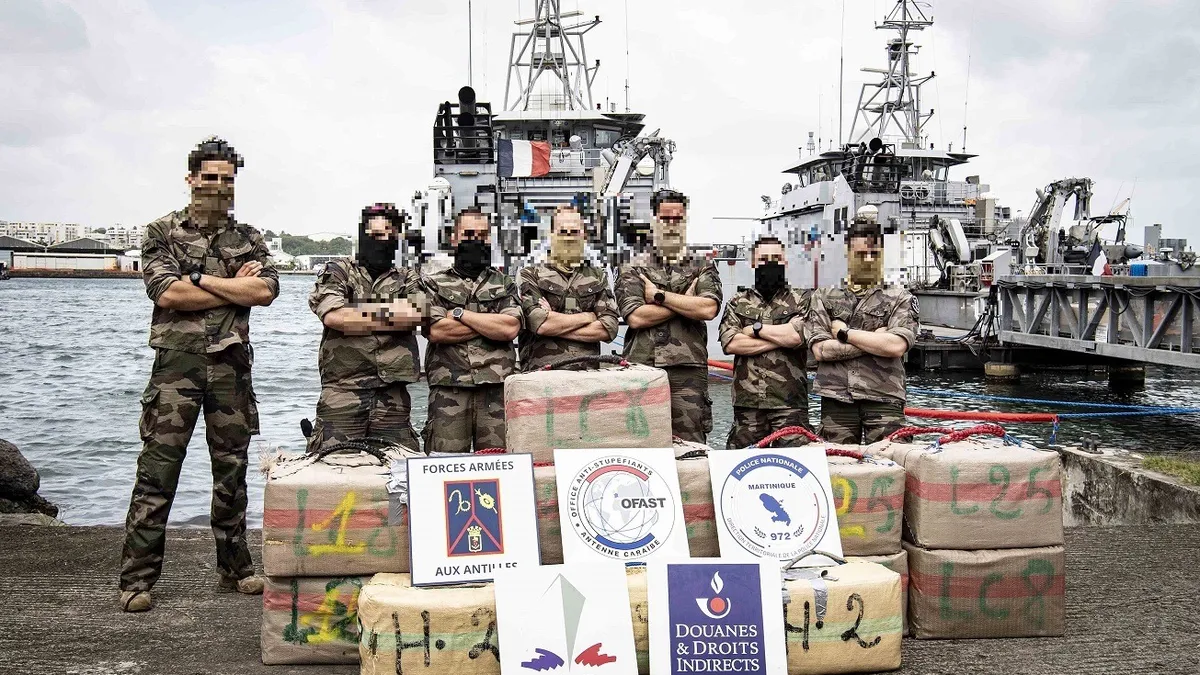 Bilan 2025 des douanes Antilles-Guyane : une lutte intensifiée contre les trafics de drogue, la fraude et la contrefaçon