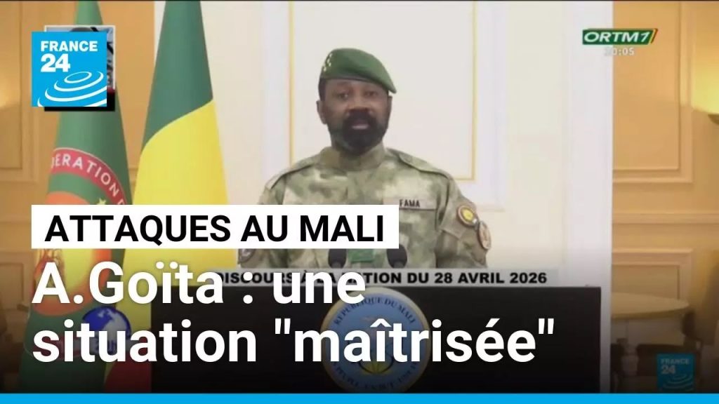 Attaques au Mali : Assimi Goïta affirme que la situation sécuritaire est "maîtrisée"
