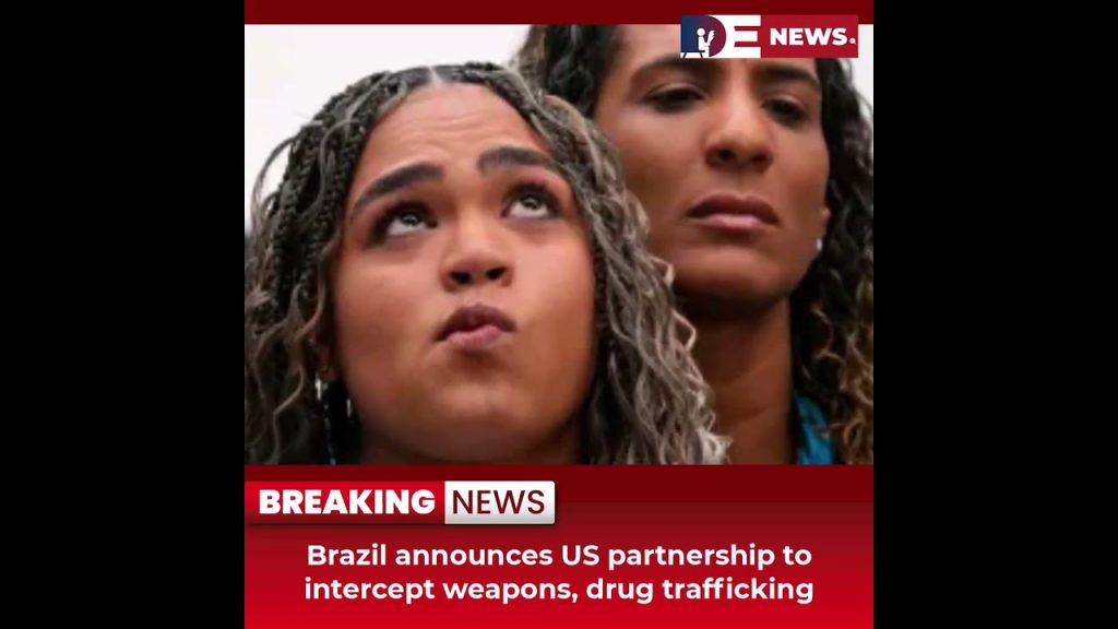 Brésil annonce un partenariat avec les États-Unis pour lutter contre le trafic d'armes et de drogues.