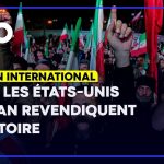 Cessez-le-feu entre les États-Unis et l'Iran : les deux pays revendiquent la victoire.