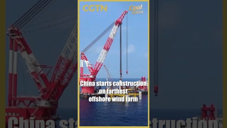 Chine : Construction d'un parc éolien offshore à des milliers de km, mais à quel prix pour l'environnement ?