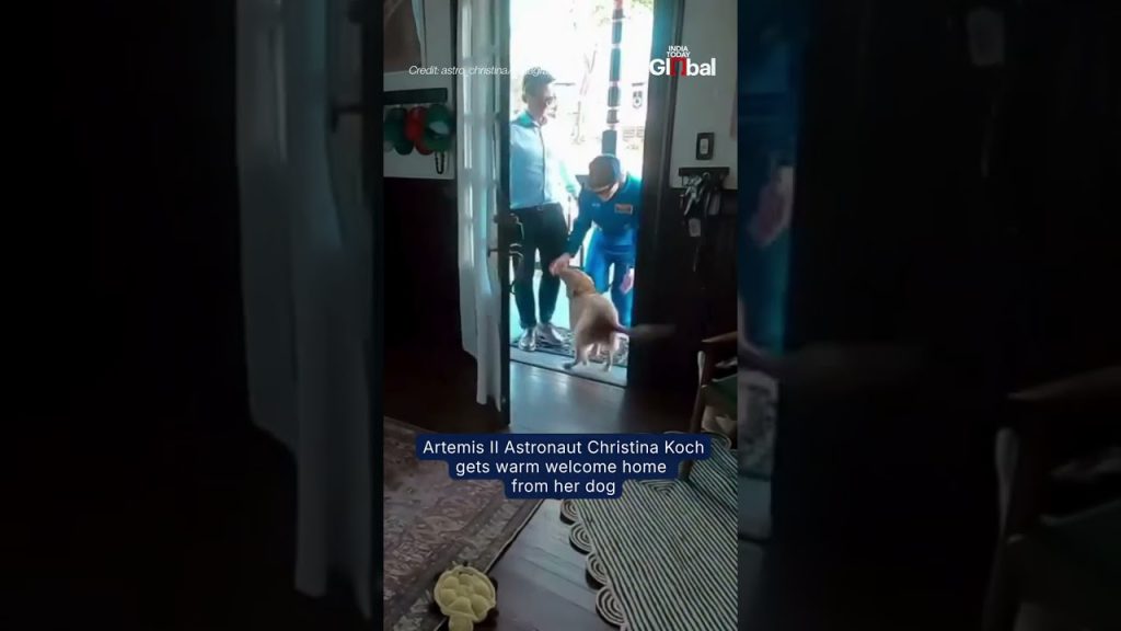 Christina Koch retrouve son chien après Artemis II : un choc émotionnel face à l'absurde !