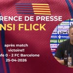 Conférence de presse de Hansi Flick après le match Barça – Getafe en Liga : analyse des performances.