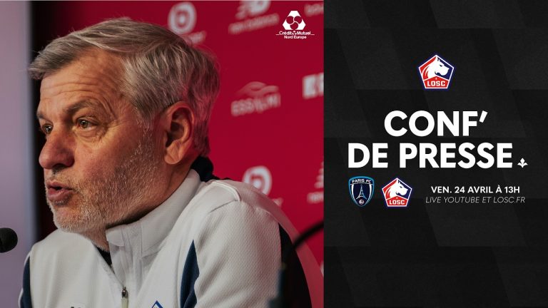 Conférence de presse du Crédit Mutuel Nord Europe avant le match PFC-LOSC : informations clés à suivre.