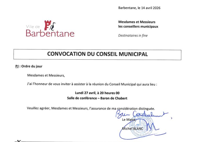 Conseil municipal du 27 avril 2026 : des décisions choquantes qui vont bouleverser notre quotidien !