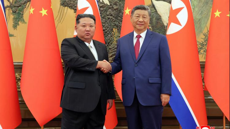 Le président chinois, Xi Jinping, s'est dit prêt à travailler avec Kim Jong-un à un «nouveau chapitre» des relations bilatérales.