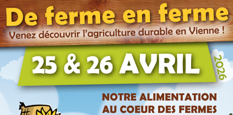 De Ferme en Ferme : Quand la Vienne se met au vert, mais pas trop !