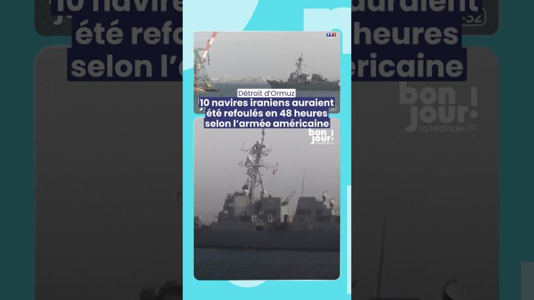 🔴 Détroit Ormuz : 10 navires iraniens chassés en 48h, un affront inacceptable pour le monde !